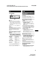 Предварительный просмотр 79 страницы Sony GT620U - CDX Radio / CD Operating Instructions Manual