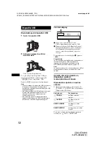 Предварительный просмотр 82 страницы Sony GT620U - CDX Radio / CD Operating Instructions Manual