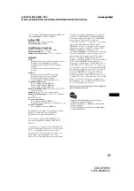 Предварительный просмотр 91 страницы Sony GT620U - CDX Radio / CD Operating Instructions Manual