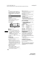 Предварительный просмотр 104 страницы Sony GT620U - CDX Radio / CD Operating Instructions Manual