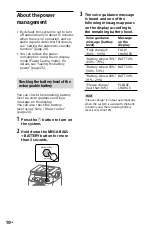 Preview for 10 page of Sony GTK-PG10 Operating Instructions Manual