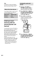 Preview for 26 page of Sony GTK-XB60 Operating Instructions Manual