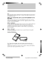 Preview for 9 page of Sony GU-BT1 Manual