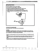 Предварительный просмотр 16 страницы Sony GV-500 Primary Operating Instructions Manual