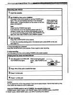 Предварительный просмотр 62 страницы Sony GV-500 Primary Operating Instructions Manual