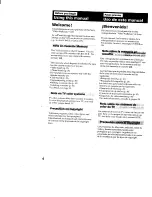 Preview for 4 page of Sony GV-900E - Video Walkman Operating Instructions Manual