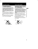 Preview for 5 page of Sony GV-900E - Video Walkman Operating Instructions Manual