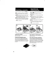 Preview for 8 page of Sony GV-900E - Video Walkman Operating Instructions Manual