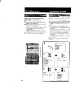 Preview for 12 page of Sony GV-900E - Video Walkman Operating Instructions Manual