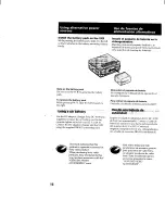 Preview for 16 page of Sony GV-900E - Video Walkman Operating Instructions Manual