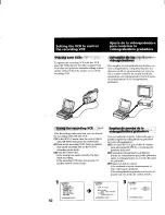 Preview for 50 page of Sony GV-900E - Video Walkman Operating Instructions Manual