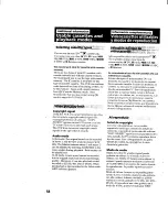 Preview for 58 page of Sony GV-900E - Video Walkman Operating Instructions Manual