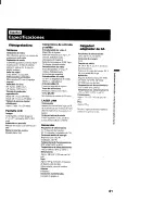 Preview for 81 page of Sony GV-900E - Video Walkman Operating Instructions Manual