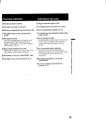 Preview for 87 page of Sony GV-900E - Video Walkman Operating Instructions Manual