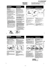 Preview for 7 page of Sony GV-A500E Service Manual