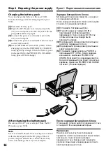 Preview for 16 page of Sony GV D1000 - Portable MiniDV Video Walkman Operating Instructions Manual