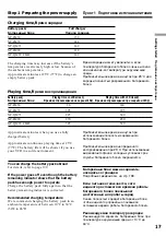 Preview for 17 page of Sony GV D1000 - Portable MiniDV Video Walkman Operating Instructions Manual