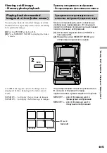 Preview for 145 page of Sony GV D1000 - Portable MiniDV Video Walkman Operating Instructions Manual