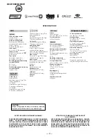 Preview for 2 page of Sony GV-D1000E - Digital Video Cassette Recorder Service Manual