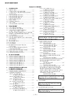 Preview for 4 page of Sony GV-D1000E - Digital Video Cassette Recorder Service Manual