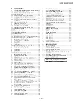 Preview for 5 page of Sony GV-D1000E - Digital Video Cassette Recorder Service Manual