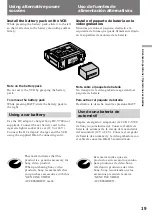 Preview for 19 page of Sony GV-D300 Operating Instructions  (primary manual) Operating Instructions Manual