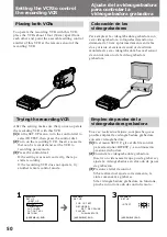 Preview for 50 page of Sony GV-D300 Operating Instructions  (primary manual) Operating Instructions Manual