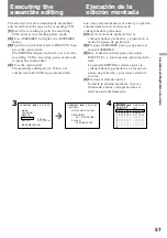 Preview for 57 page of Sony GV-D300 Operating Instructions  (primary manual) Operating Instructions Manual