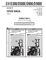 Предварительный просмотр 147 страницы Sony GV-D300 Operating Instructions  (primary manual) Service Manual