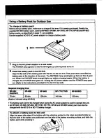 Preview for 13 page of Sony GV-S50BSN - Video Walkman Operating Instructions Manual