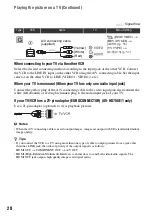 Предварительный просмотр 28 страницы Sony GVHD700E - HDV Video WALKMAN Operating Manual