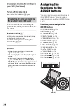 Предварительный просмотр 36 страницы Sony GVHD700E - HDV Video WALKMAN Operating Manual