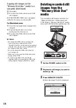 Предварительный просмотр 50 страницы Sony GVHD700E - HDV Video WALKMAN Operating Manual