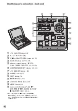 Предварительный просмотр 92 страницы Sony GVHD700E - HDV Video WALKMAN Operating Manual