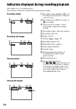 Предварительный просмотр 94 страницы Sony GVHD700E - HDV Video WALKMAN Operating Manual