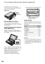 Предварительный просмотр 102 страницы Sony GVHD700E - HDV Video WALKMAN Operating Manual