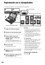 Предварительный просмотр 108 страницы Sony GVHD700E - HDV Video WALKMAN Operating Manual