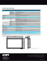 Предварительный просмотр 8 страницы Sony GXDL52H1 - 52" LCD Flat Panel Display Brochure & Specs