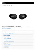 Sony h.ear in 3 Truly Wireless WF-H800 Help Manual preview