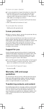 Preview for 3 page of Sony H4413 Startup Manual