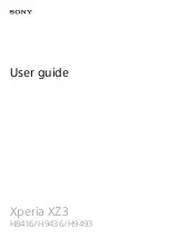 Preview for 1 page of Sony H8416 User Manual