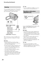 Preview for 24 page of Sony Hadycam DCR-HC48 Operating Manual