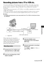 Preview for 57 page of Sony Hadycam DCR-HC48 Operating Manual