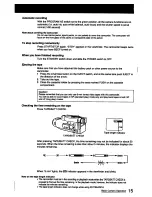 Preview for 15 page of Sony Handgcam CCD-FX420 Service Operation Manual