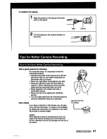 Preview for 41 page of Sony Handgcam CCD-FX420 Service Operation Manual