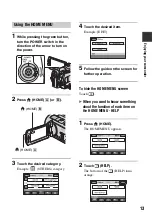 Preview for 13 page of Sony Handycam 3-286-590-13(1) Handbook