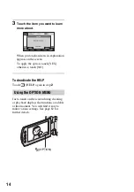 Preview for 14 page of Sony Handycam 3-286-590-13(1) Handbook