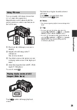 Preview for 39 page of Sony Handycam 3-286-590-13(1) Handbook