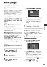 Preview for 49 page of Sony Handycam 3-286-590-13(1) Handbook