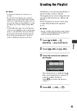 Preview for 55 page of Sony Handycam 3-286-590-13(1) Handbook